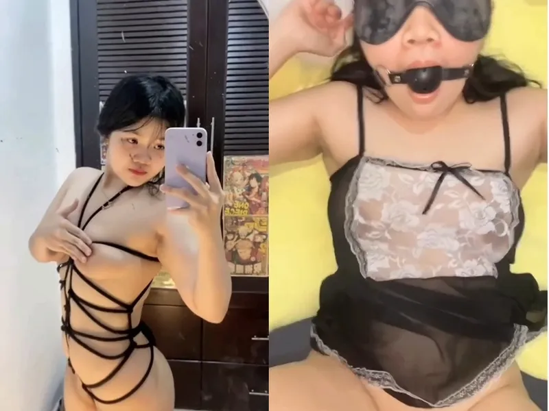 Bạo dâm tình nhân vú đẹp trông bộ đồ hầu gái