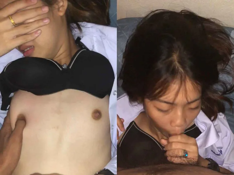 Huấn luyện em ghệ sinh viên thành một con đỹ dâm nghiện liếm cò p1